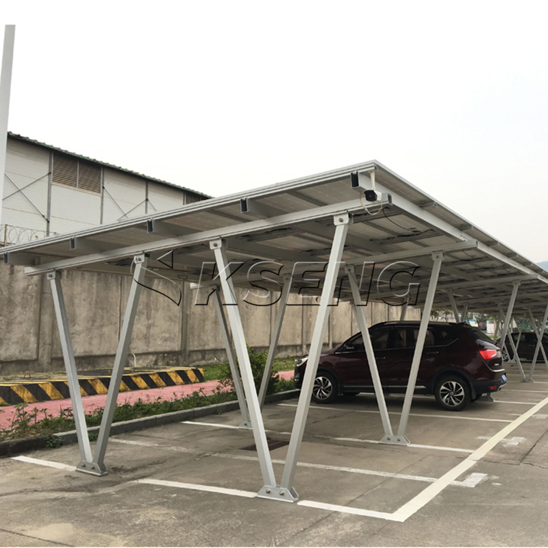 Solar-Carport-Regal, Solar-Aluminium-Parkstruktur, PV-Carport-Montagesystem