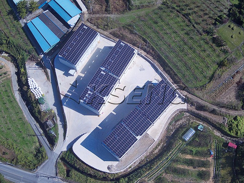 Solar-Dachhalterung aus Metall