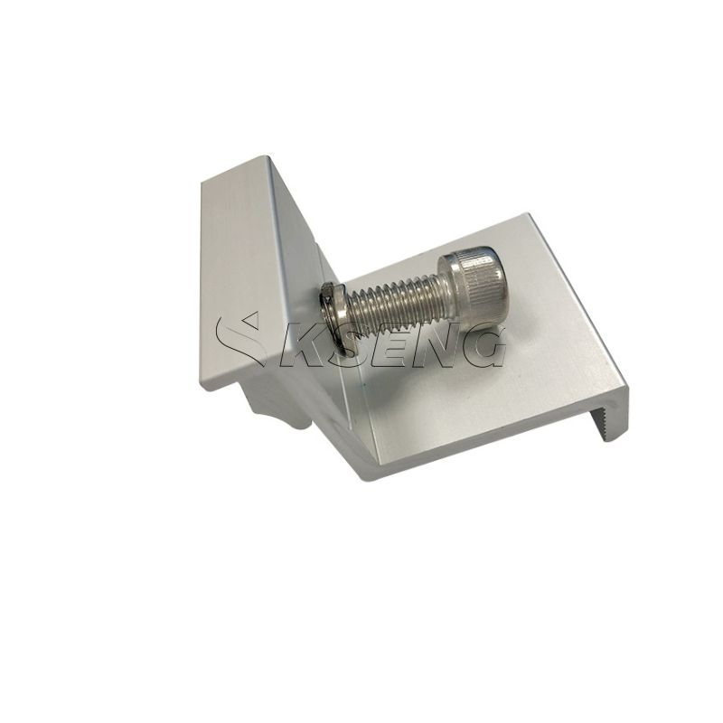 Solarendklemme Aluminium