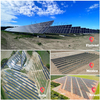 KST-1P-TL Zweireihiger, einachsiger Solar-Tracker