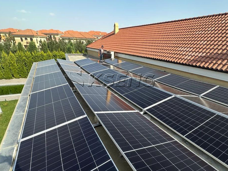Beton-Dachballast-Solarhalterung