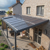 Wandmontierter Solar-Carport aus Aluminium