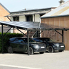 Solar-Carport-Struktur, wasserdichtes PV-Carport-Montagesystem