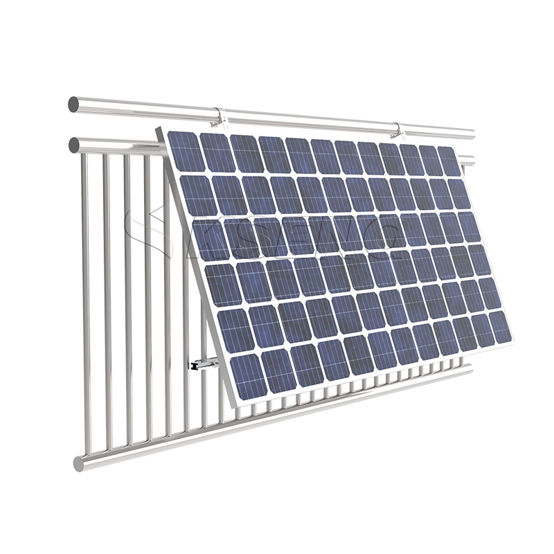 Balkon-Solarhalterung