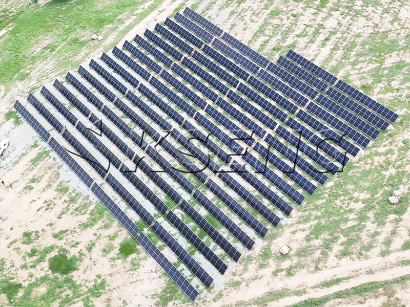 1 MW einachsiges Solar-Tracking-System