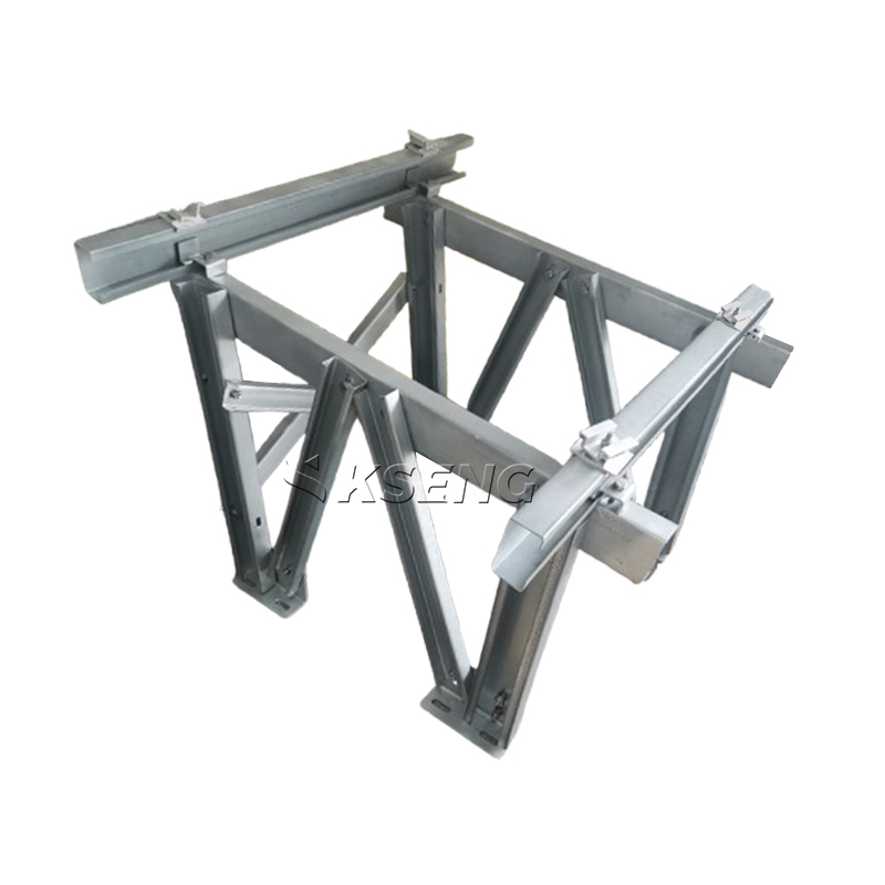 Bodenmontierte Solarregale aus Zn-Al-Mg-beschichtetem Stahl