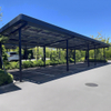 Solar-Carport-Regalsystem, wasserdichte, winddichte und langlebige Aluminiumstruktur