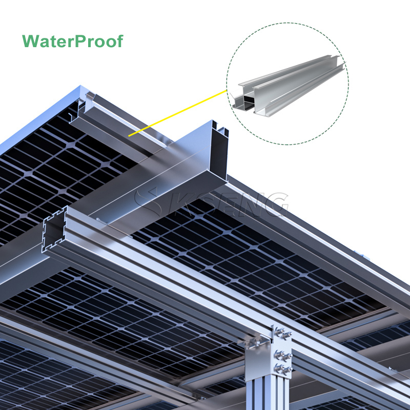 Wasserdichte Solar-Carport-Struktur