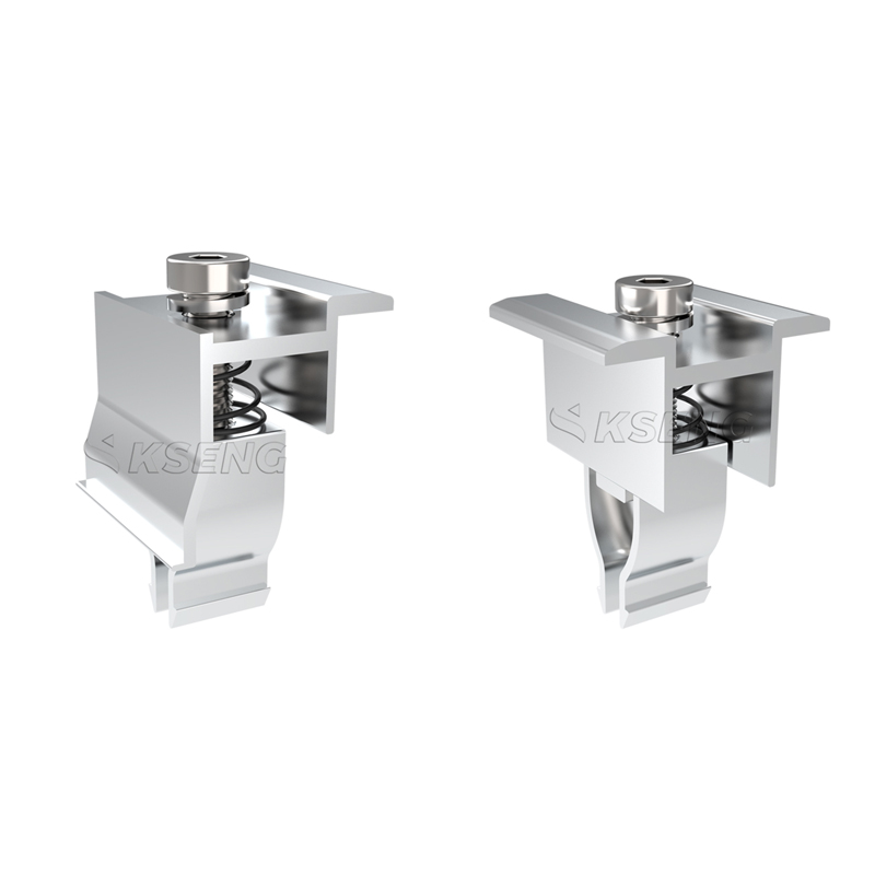 Kseng-CM-0163-Mid-Clamp-End-Clamp-for-secure-solar-panels-to-R061-mounting-rail