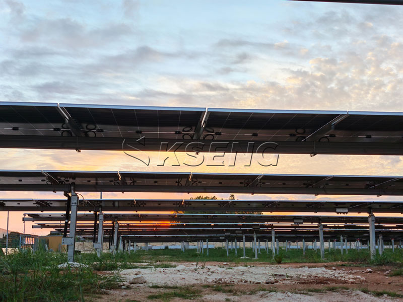 Kseng KST-1P 1P horizontales einachsiges Solar-Tracking-System