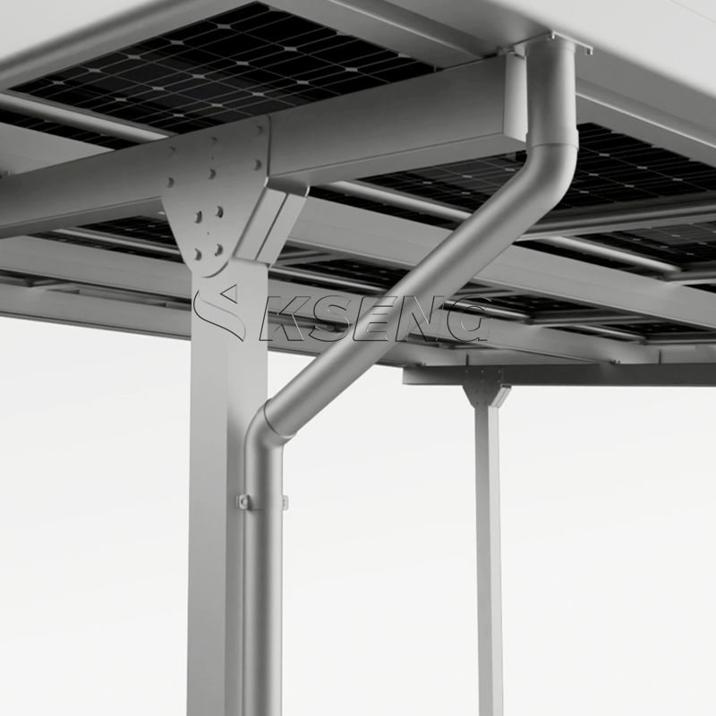 Langlebiger Solar-Carport aus Aluminium mit 10-Jahres-Garantie