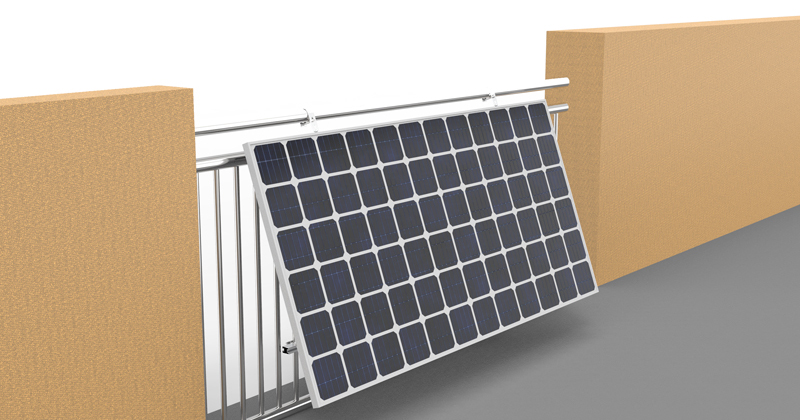 Balkon-Easy-Solarhalterung
