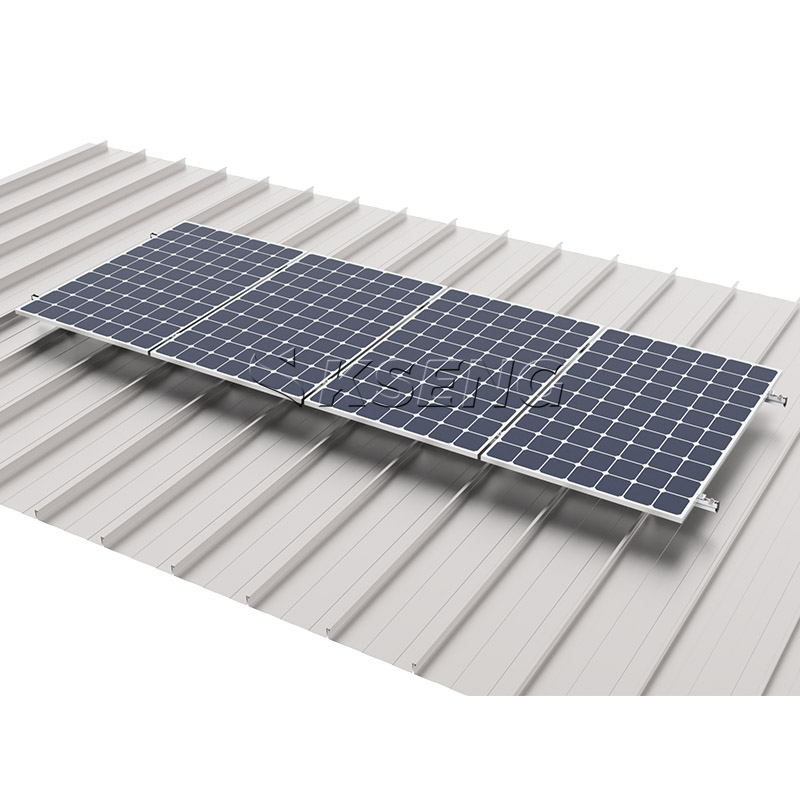 KSENG Durchdringungsfreies Stehfalz-Solarmontagesystem f&uuml;r Metalld&auml;cher
