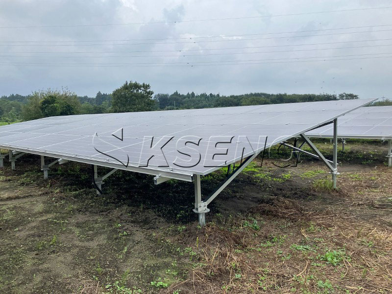 Boden-Solar-Montage-Struktur-Installation