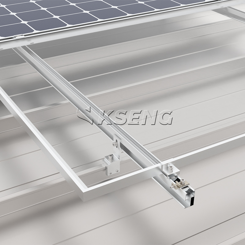 Solardachhalterung aus Metall