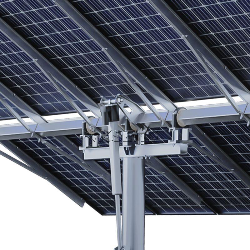 Einachsige Solar-Tracker-Schwenkantriebstechnologie