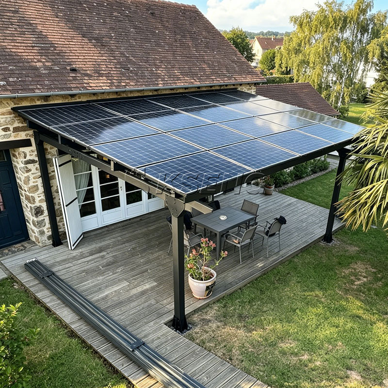 Kseng-Europe-warehouse-in-stock-black-aluminum-solar-pergola-carport-bracket-for-distributor-supply