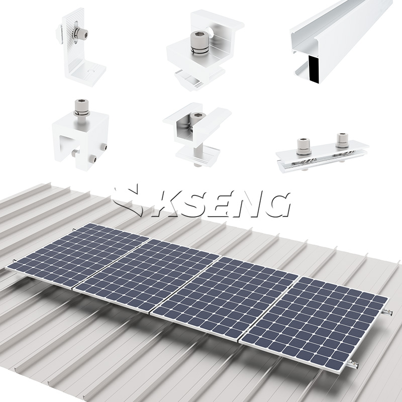 KSENG-Komplettes-Stehfalz-Solarmontagezubeh&ouml;r-&-fertige-Dachinstallation