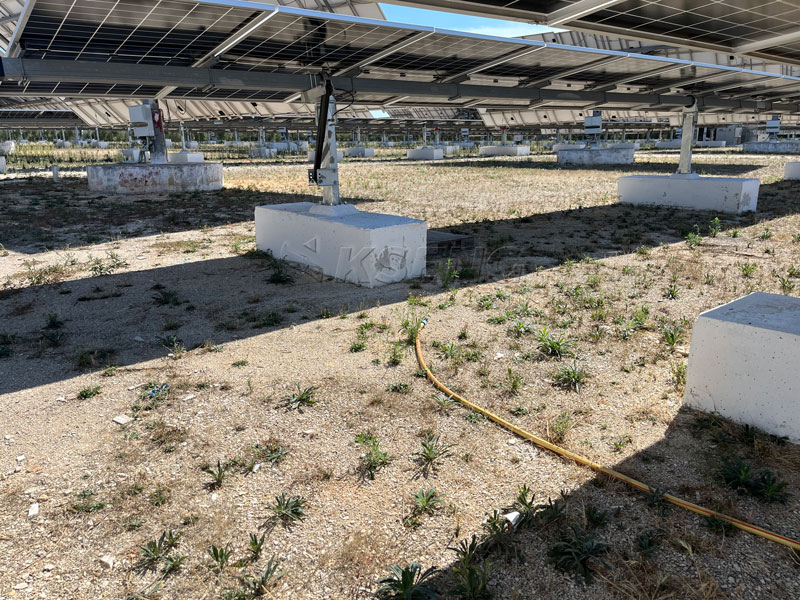 KST-1P-horizontale-einachsige-Solar-Tracker-Strukturmontage