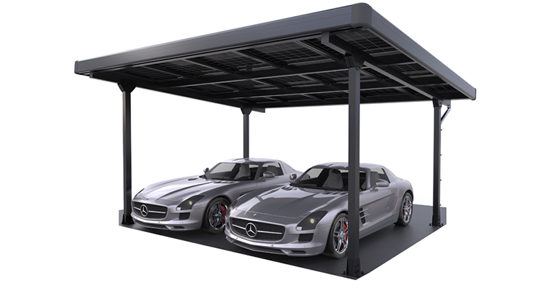 Solar-Carport-Montagesystem