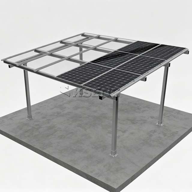 Langlebiger Solar-Carport aus Aluminium mit 10-Jahres-Garantie