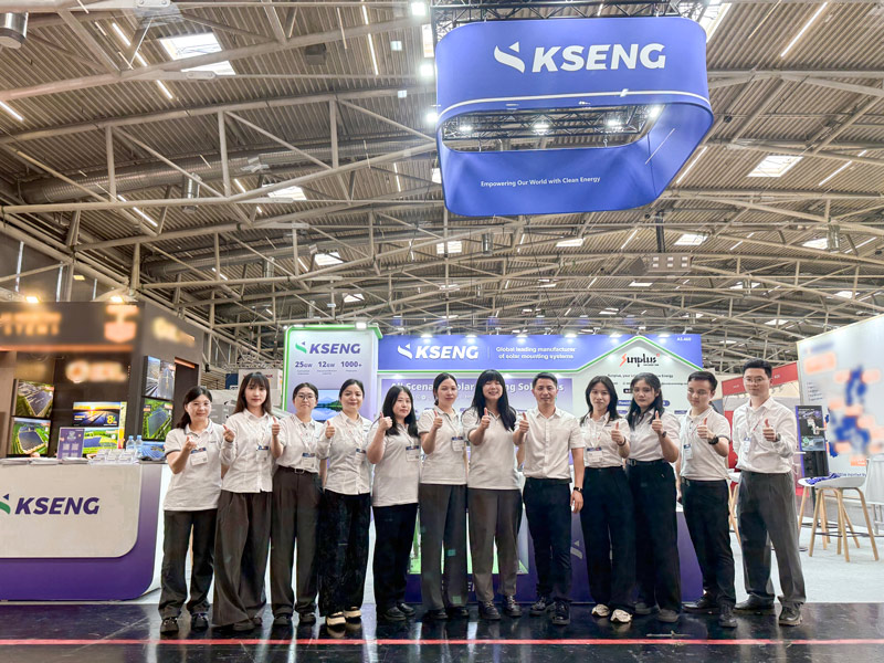 Intersolar Europe 2026 – Kseng Solar gl&auml;nzt mit szenariofertigen Solarregall&ouml;sungen in Deutschland