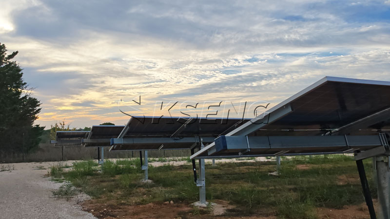 2,5-MW-Solarprojekt in Italien mit einachsigem Kseng-Solartracker